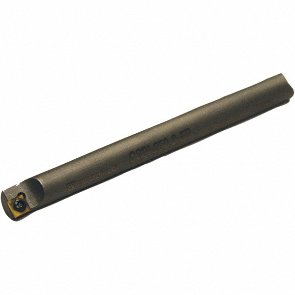 Tool-Flo Indexable Boring Bar: CSBI180/187 2-1/2-5R, 0.2080" Min Bore, Right Hand, 5 deg Lead, Steel - 9BCS18185R