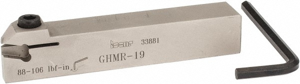 Ingersoll Cutting Tools Indexable Grooving Toolholder: TGIUL38.1-8-15A - 6163538