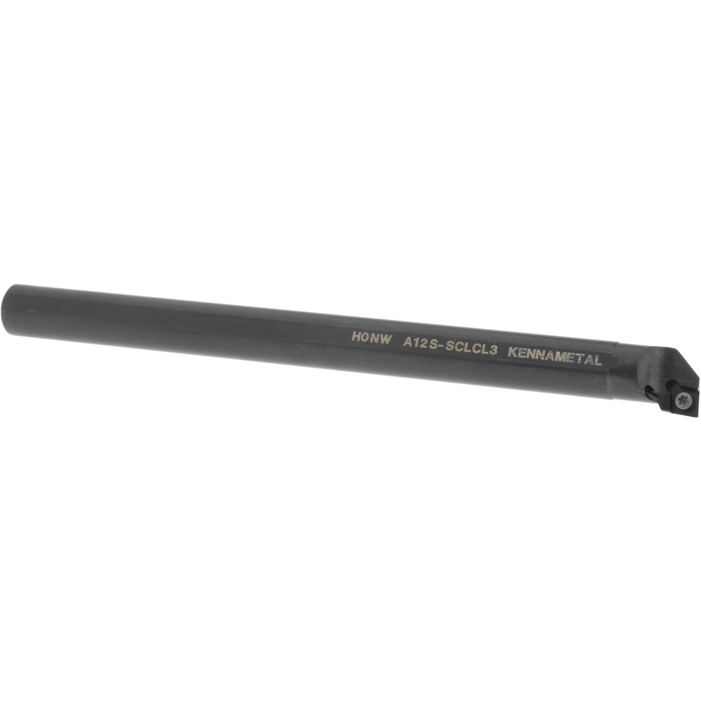 Hertel Indexable Boring Bar: A12STFPR3 3/4", 0.9300" Min Bore, Right Hand, Steel - 7000082