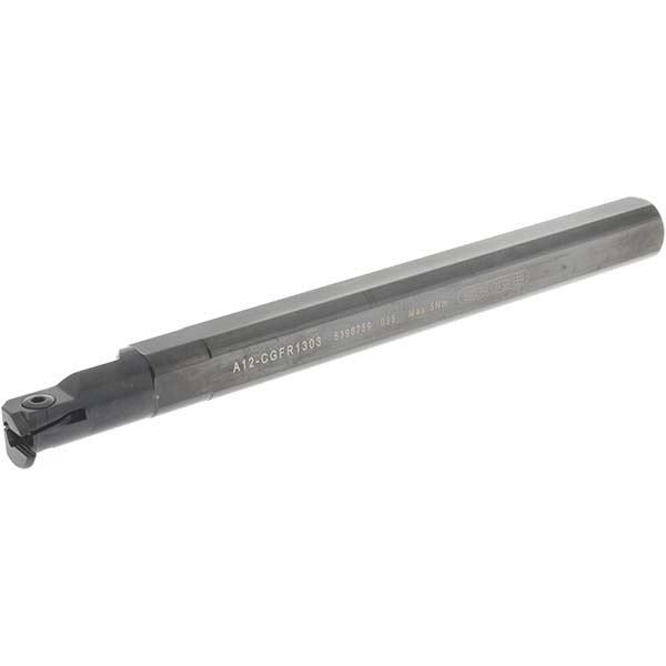 Seco Indexable Boring Bar: A24-FR-V21, Right Hand, 1-1/2" Shank Dia, Steel - 00055356