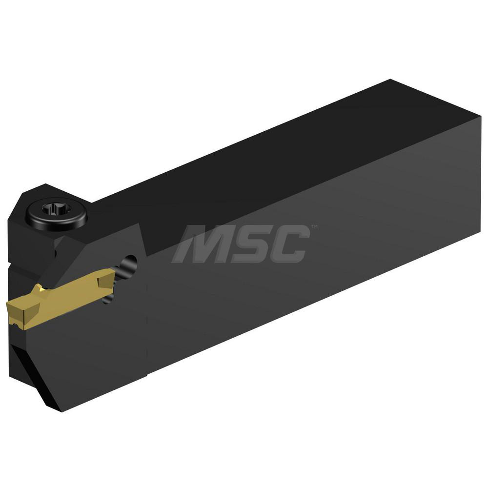 Sandvik Coromant Indexable Grooving-Cutoff Toolholder: RF123J126-20BM, 4.75 to 6.35 mm Groove Width, 32 mm Max Depth of Cut, Right Hand - 5740971