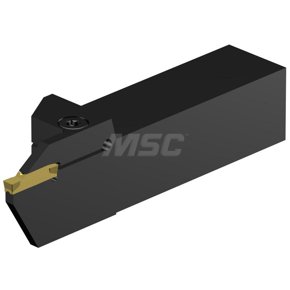 Sandvik Coromant Indexable Grooving-Cutoff Toolholder: RF123J126-20BM, 4.75 to 6.35 mm Groove Width, 32 mm Max Depth of Cut, Right Hand - 5740971