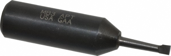 Widia Indexable Boring Bar: GTPI37562590647R, 5/8" Min Bore, Right Hand, 5/8" Shank Dia, -2 deg Lead, Steel - 2828184