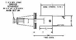Parlec Indexable Boring Bar: BAR CB25-31T054, 0.3100" Min Bore - CB25-31T054