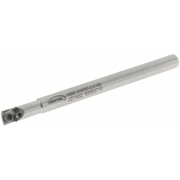 Kennametal Indexable Boring Bar: S04SCLDL12, 0.2850" Min Bore, Left Hand, 5 deg Lead, Steel - 1288870