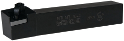 Seco Indexable Turning Toolholder: MTLNR-16-4, Clamp & Pin - 00042542