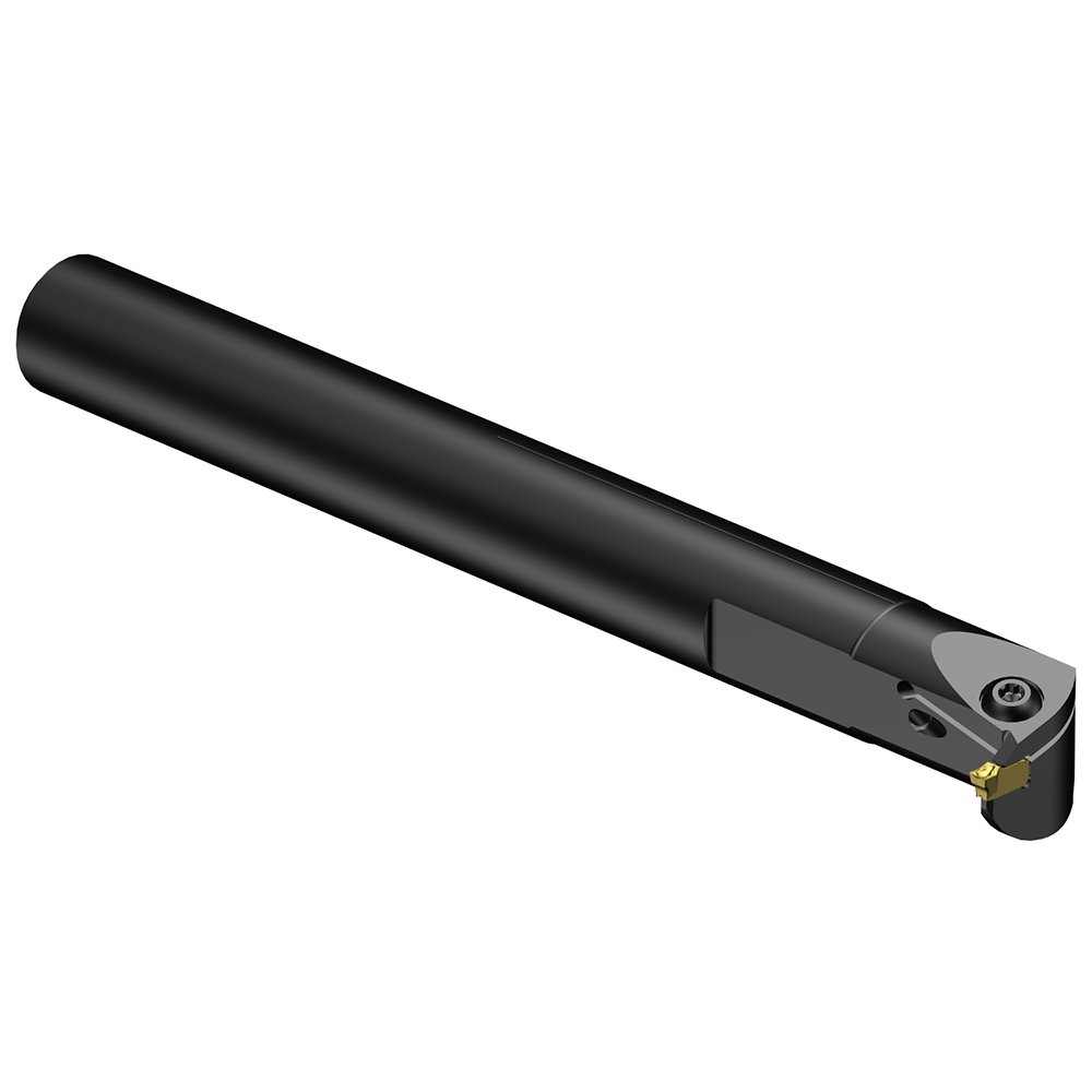 Sandvik Coromant Indexable Boring Bar: QI-RAGG04C12-25, 0.9843" Min Bore Dia, Right Hand Cut, 3/4" Shank Dia - 7993590
