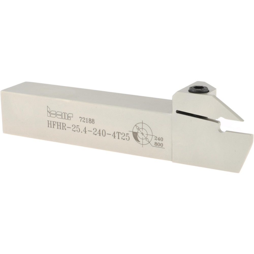 Iscar Indexable Grooving Toolholder: HFHL 25.4-48-4T25, External, Left Hand, 2.36" Max Workpiece Dia - 2500204