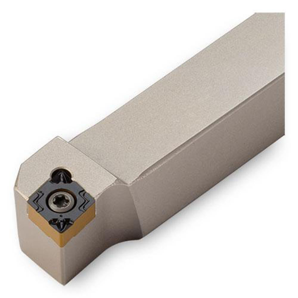 Ingersoll Cutting Tools Indexable Turning Toolholder: SCLNR08-2.2C-SH, 93.0 deg Lead Angle, Screw - 6211467