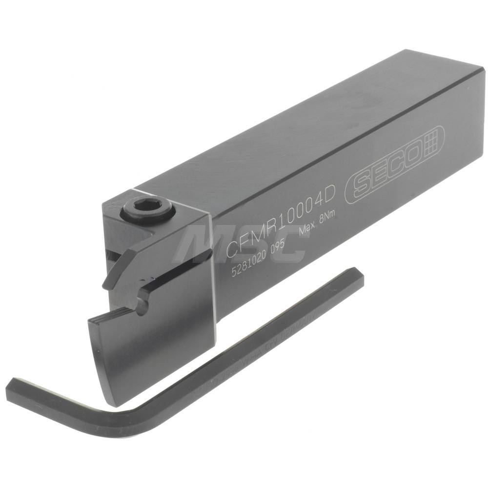 Seco Indexable Turning Toolholder: CFMR10004D, 90.0 deg Lead Angle, Clamp - 00096176