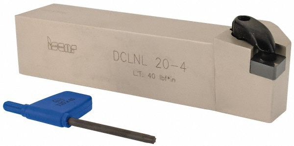 Iscar Indexable Boring Bar: GHIR 38.1C-612, 2.08" Min Bore Dia, Right Hand Cut, 1-1/2" Shank Dia - 2800623