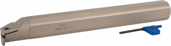 Iscar Indexable Boring Bar: GHIR 20-3, 20 mm Min Bore Dia, Right Hand Cut, 20 mm Shank Dia - 2800342