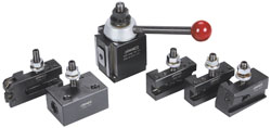 Sumitomo Tool Block Style SBU, 1" Blade Height, 4.344" OAL, 2"& OAH, Indexable Cutoff Blade Tool Block - 2E00W07