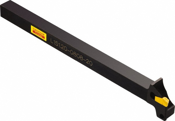 Sandvik Coromant Indexable Grooving Toolholder: L151.20-10-25, Internal, Left Hand, 1.18" Max Workpiece Dia - 5734415
