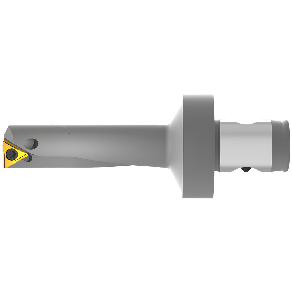 Komet Indexable Boring Bar: ABS 32 KFK 1UJ 22R, 0.8660" Min Bore, Right Hand, 90 deg Lead - 6285717989