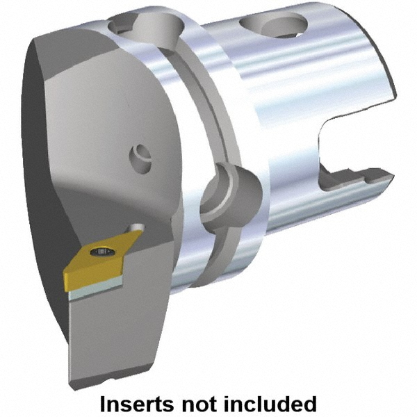 Kennametal Modular Turning & Profiling Head: Size KM50, 50 mm Head Length, Left Hand - 3746596