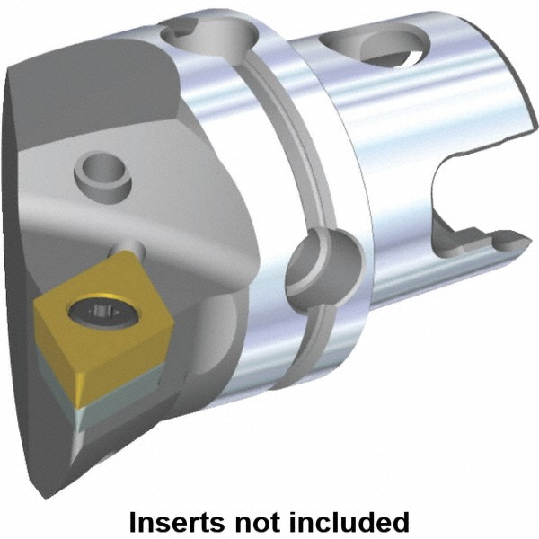 Kennametal Modular Turning & Profiling Head: Size KM50, 50 mm Head Length, Left Hand - 3746596