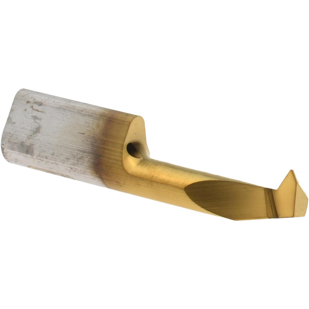 Iscar Indexable Grooving-Cutoff Toolholder: DGTR 9.5B-2D30, 0.075 to 0.098" Groove Width, 0.591" Max Depth of Cut, Right Hand - 2301421