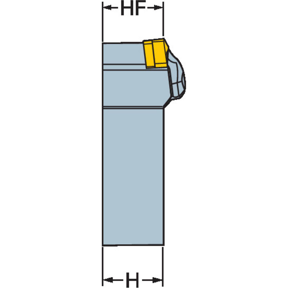 Sandvik Coromant Indexable Turning Toolholder: DDJNL164C, Wedge - 5731033