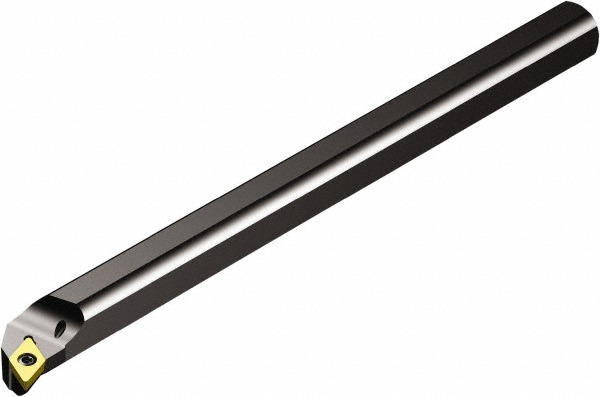 Sandvik Coromant Indexable Boring Bar: A12M-SDQCR07, 16.00 mm Min Bore, Right Hand, 12.00 mm Shank Dia, -17.5 deg Lead, Steel - 5727557