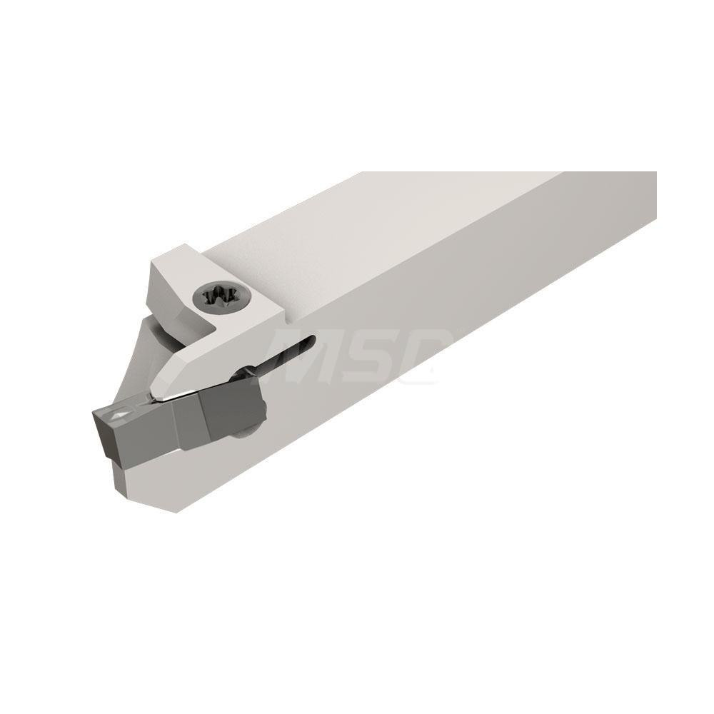 Iscar Indexable Grooving Toolholder: GHSL 12.7-2, External, Left Hand, 1" Max Workpiece Dia - 2800551