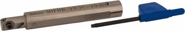 Iscar Indexable Grooving Toolholder: GHSL 12.7-2, External, Left Hand, 1" Max Workpiece Dia - 2800551