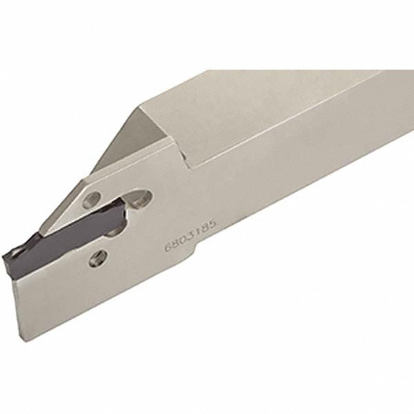 Tungaloy Indexable Grooving-Cutoff Toolholder: CGEL1212-3T19, 3 mm Min Groove Width, 11.8 mm Max Depth of Cut, Left Hand - 6860514