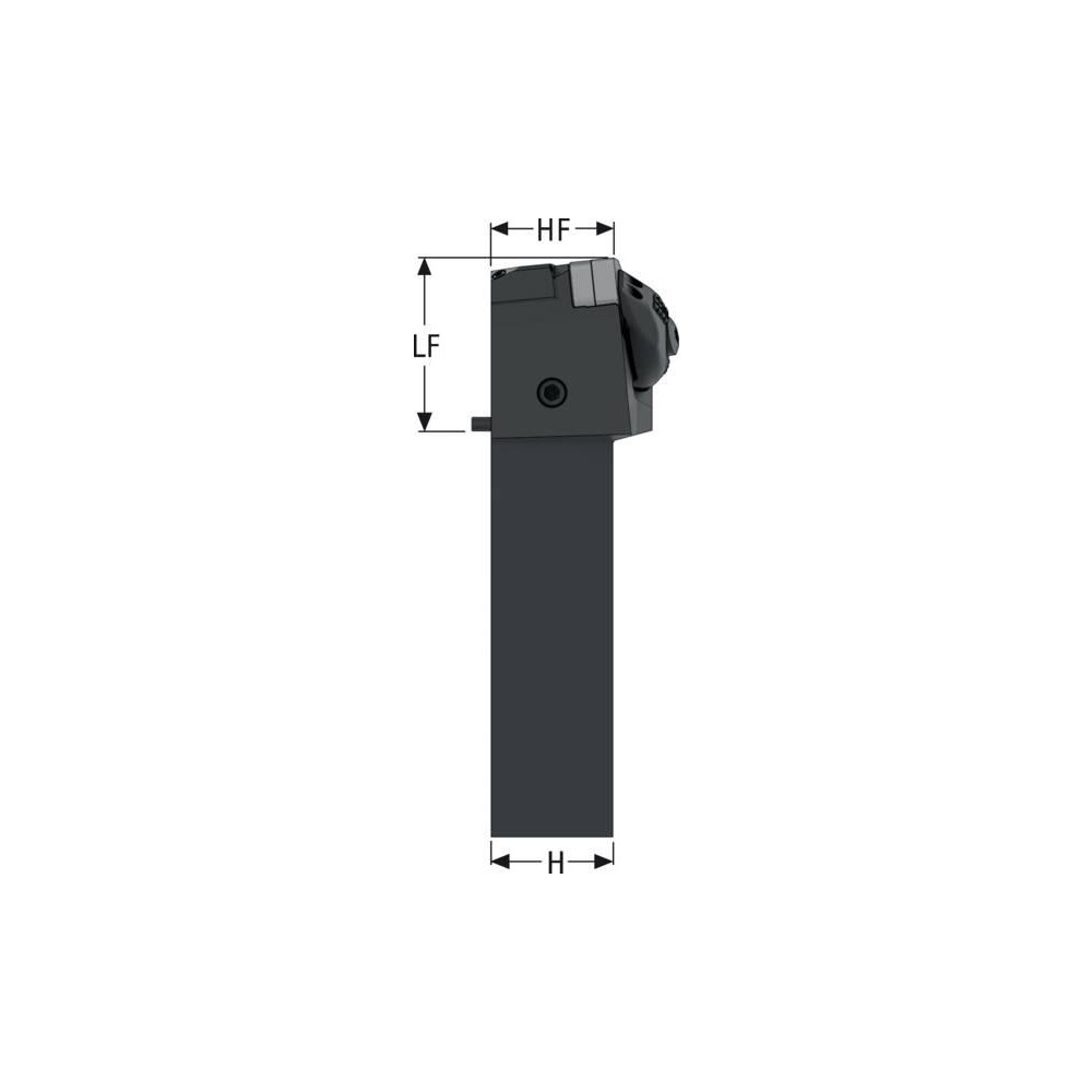 Seco Indexable Turning Toolholder: DWLNR-12-3XJETI, Screw - 03282300