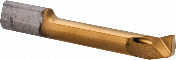Iscar Indexable Grooving-Cutoff Toolholder: DGTR 12B-1.5-D20-TR12, 1 to 1.5 mm Groove Width, 10 mm Max Depth of Cut, Right Hand - 2301591