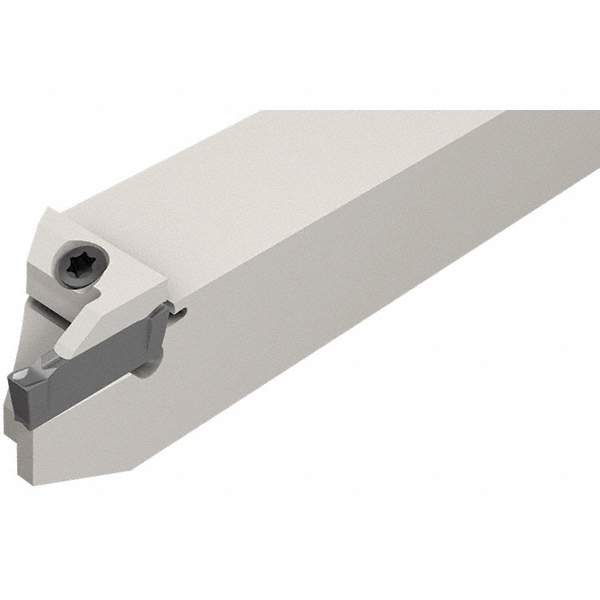 Iscar Indexable Grooving-Cutoff Toolholder: DGTR 12B-1.5-D20-TR12, 1 to 1.5 mm Groove Width, 10 mm Max Depth of Cut, Right Hand - 2301591