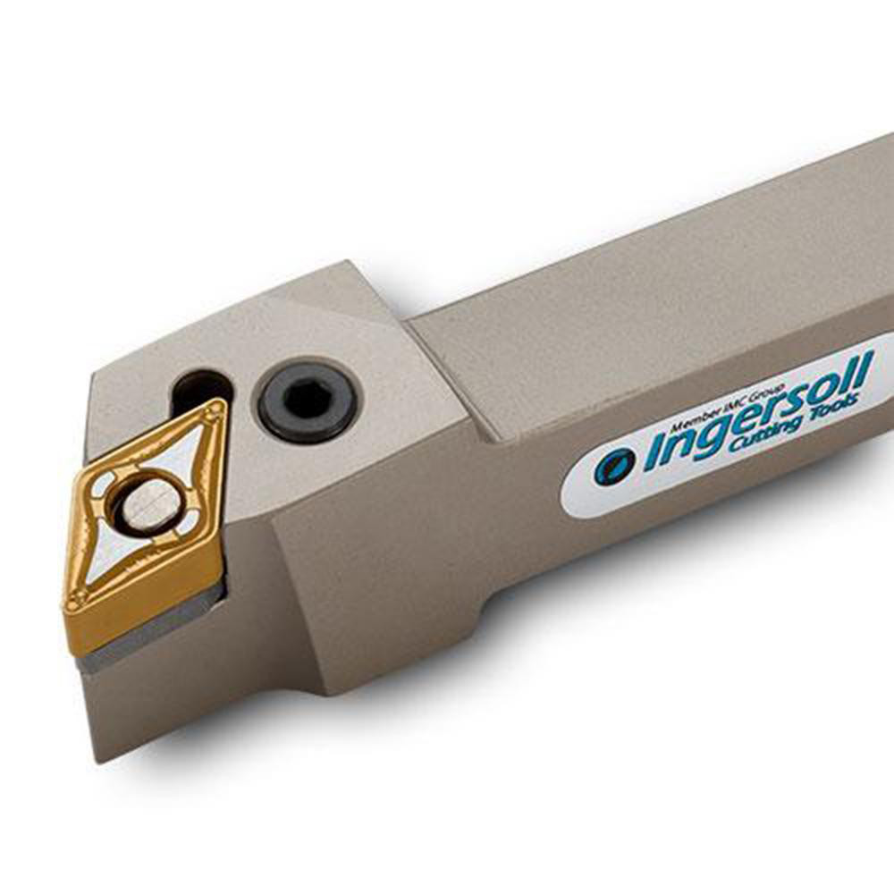 Ingersoll Cutting Tools Indexable Turning Toolholder: HDJNL10-3.53.5C-SH, 93.0 deg Lead Angle, Lever - 6188686