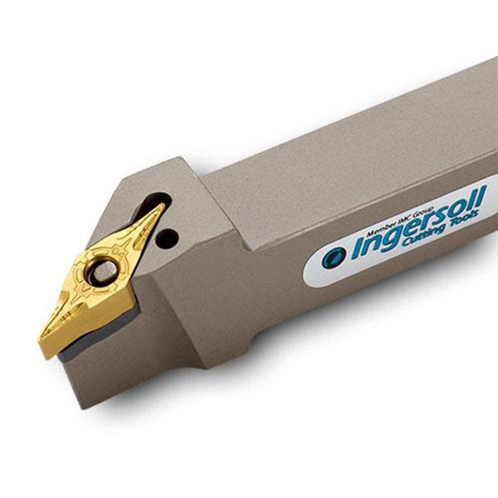 Ingersoll Cutting Tools Indexable Turning Toolholder: HDJNL10-3.53.5C-SH, 93.0 deg Lead Angle, Lever - 6188686