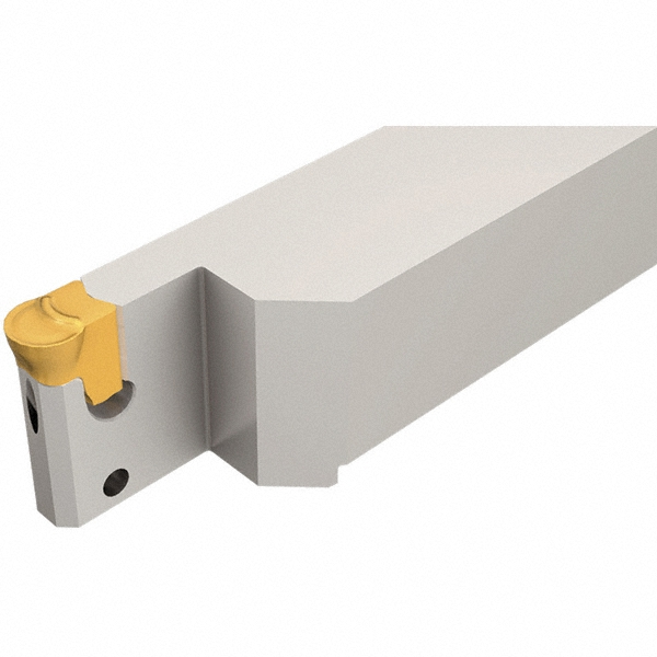 Iscar Indexable Grooving-Cutoff Toolholder: TGBHR31.7C10, 0.374" Max Groove Width, 1.18" Max Depth of Cut, Right Hand - 2801598