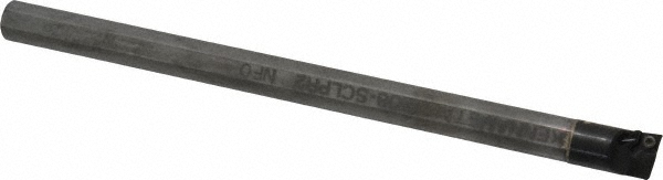 Widia Indexable Boring Bar: QCMI50085R, 0.5450" Min Bore, Right Hand, -5 deg Lead, Solid Carbide - 2825105