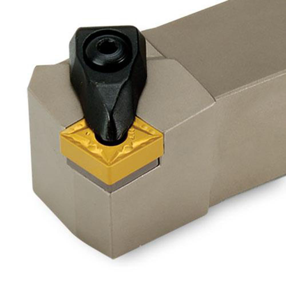 Ingersoll Cutting Tools Indexable Turning Toolholder: TCKNR12-4B, 75.0 deg Lead Angle, Clamp - 3603896