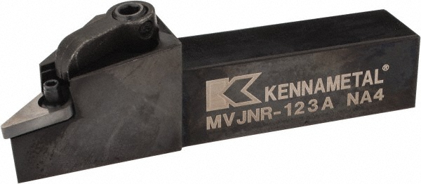 Hertel Indexable Turning Toolholder: MVJNR123B 3/4" SHANK, Clamp & Screw - 1000195
