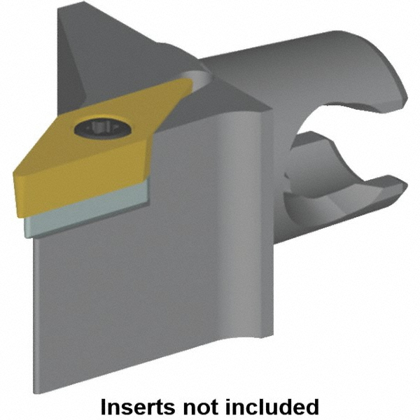 Kennametal Modular Turning & Profiling Head: Size KM25, 30 mm Head Length, Right Hand - 3365589