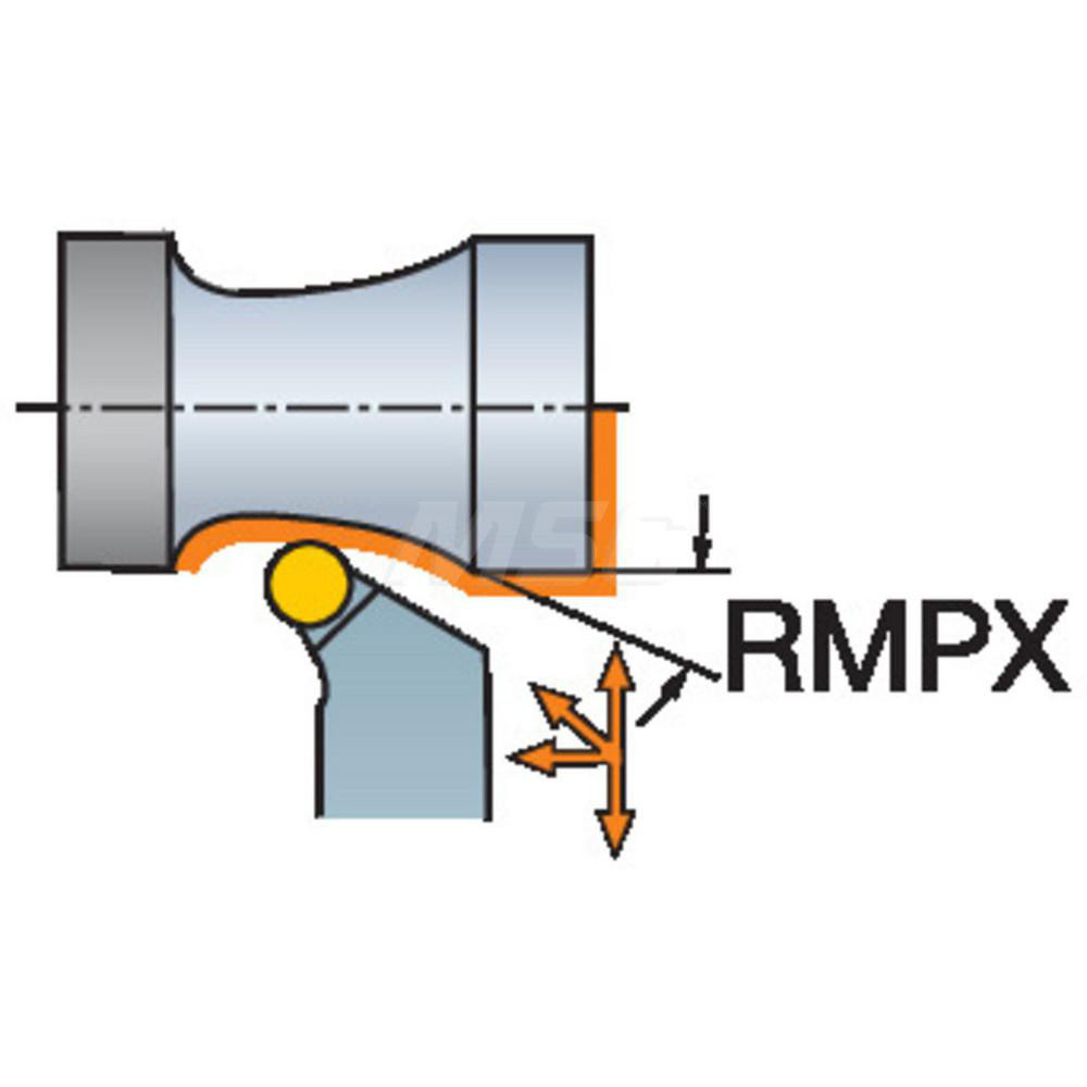 Sandvik Coromant Indexable Turning Toolholder: PRGCR2525M12, Lever - 5738278