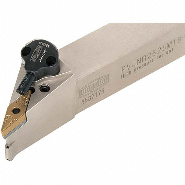 Tungaloy Indexable Turning Toolholder: PVJNR2020K16-CHP, 93 deg Lead Angle, Lever - 6755222