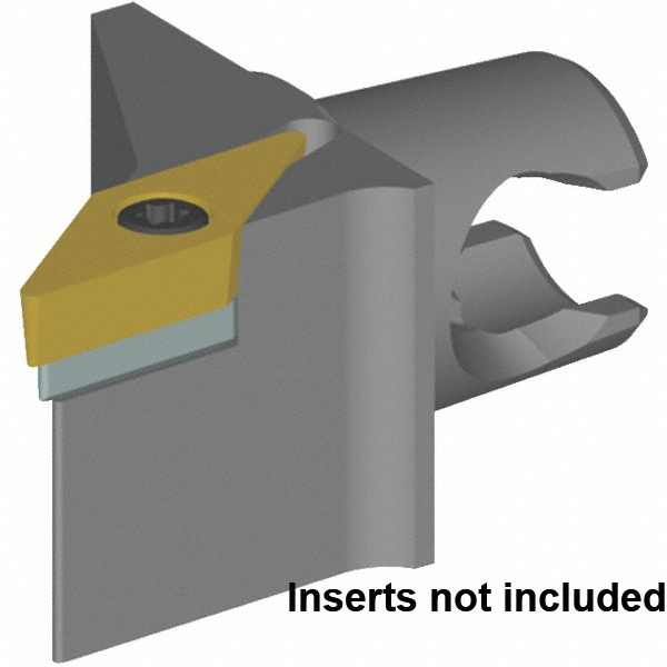 Kennametal Modular Turning & Profiling Head: Size KM25, 30 mm Head Length, External, Right Hand - 2399472