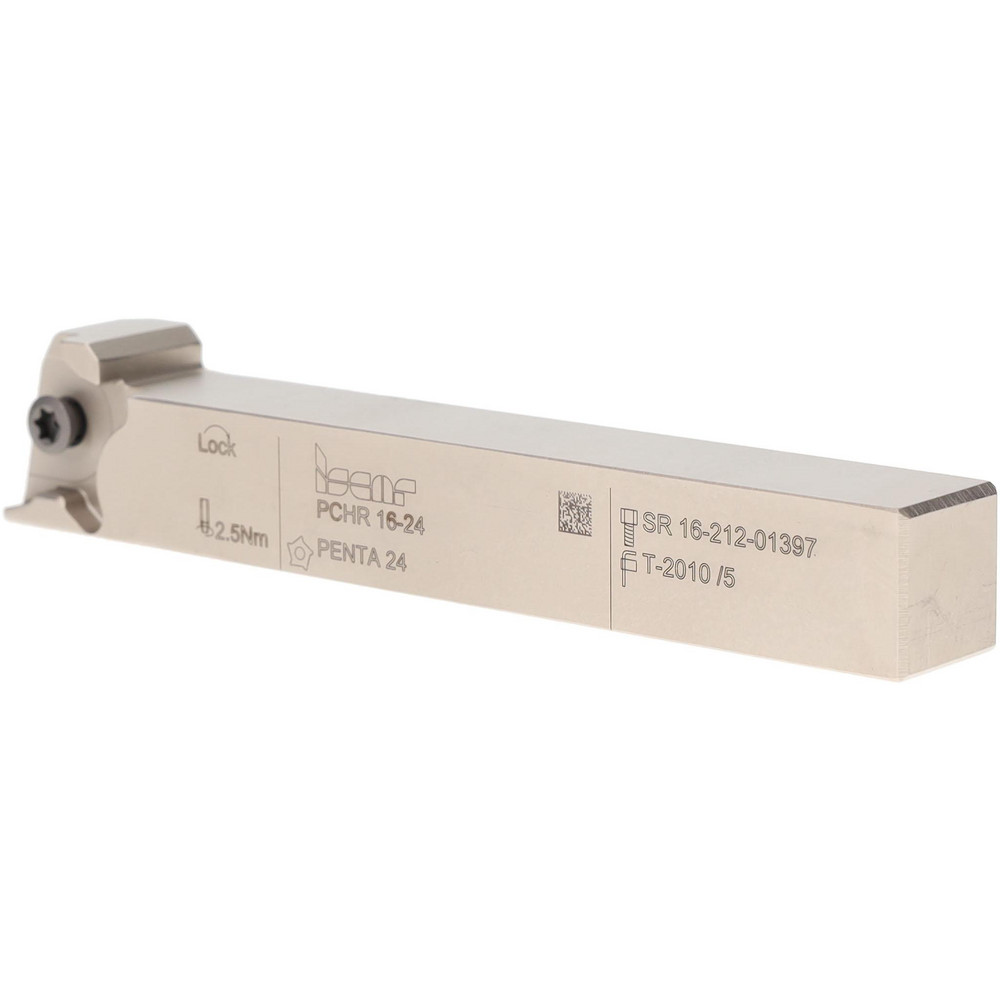 Iscar Indexable Grooving-Cutoff Toolholder: PCHRS25-24, 0.8 to 4.8 mm Groove Width, Right Hand - 2399684