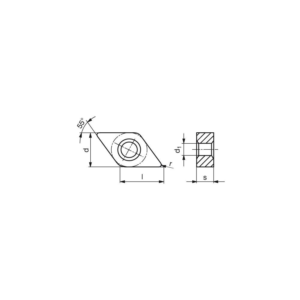 Kennametal Indexable Boring Bar: A32VDCLNR5KC4, 2.4000" Min Bore, Right Hand, -5 deg Lead, Steel - 2408524