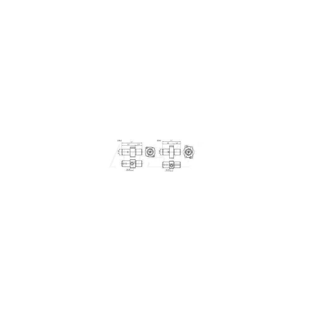 Guhring Indexable Grooving Toolholder: GH30510006000004RIKEST, External, Right Hand - 9253720120230