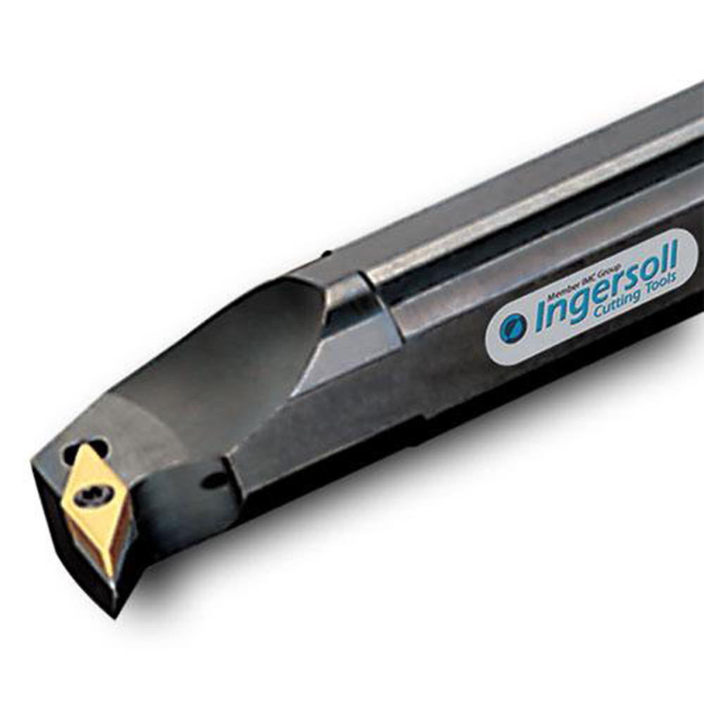Ingersoll Cutting Tools Indexable Turning Toolholder: HCRNL16-55D, 75.0 deg Lead Angle, Lever - 3606456