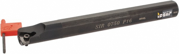 Kennametal Indexable Boring Bar: A16TSDUCL3, 33.02 mm Min Bore, Left Hand, 25.40 mm Shank Dia, -3 deg Lead, Steel - 1328629