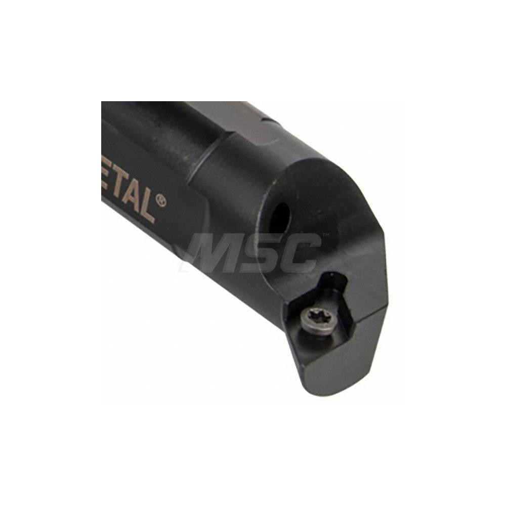 Kennametal Indexable Boring Bar: A16TSDUCL3, 33.02 mm Min Bore, Left Hand, 25.40 mm Shank Dia, -3 deg Lead, Steel - 1328629