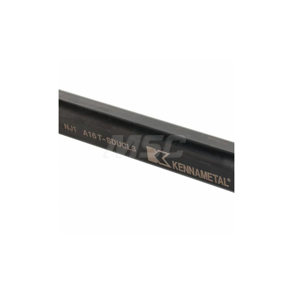 Kennametal Indexable Boring Bar: A16TSDUCL3, 33.02 mm Min Bore, Left Hand, 25.40 mm Shank Dia, -3 deg Lead, Steel - 1328629