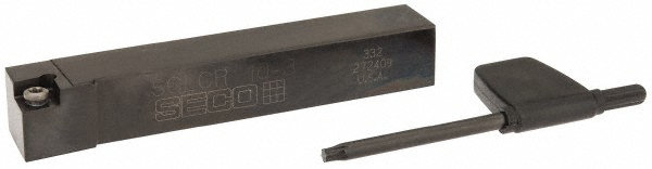 Hertel Indexable Turning Toolholder: SCLCR103 5/8" SHANK, Screw - 1000017