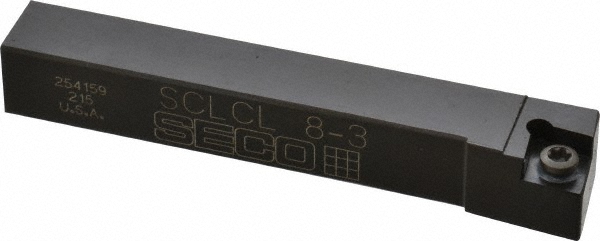 Hertel Indexable Turning Toolholder: SCLCR103 5/8" SHANK, Screw - 1000017