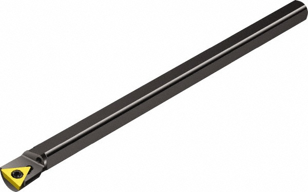 Sandvik Coromant Indexable Boring Bar: A08M-STFPR2, 0.5984" Min Bore, Right Hand, -1 deg Lead, Steel - 5721270